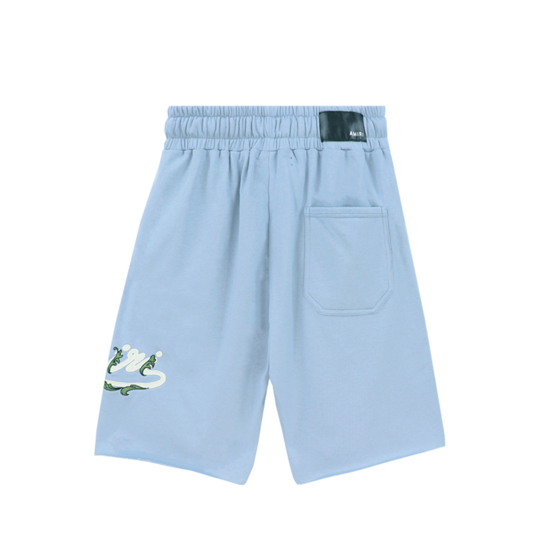 Casual Comfortable Everyday Monogram Shorts