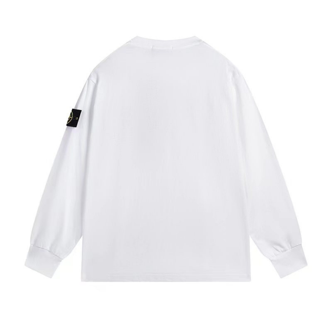 Trendy Monogram Sweatshirt for Everyday Wear