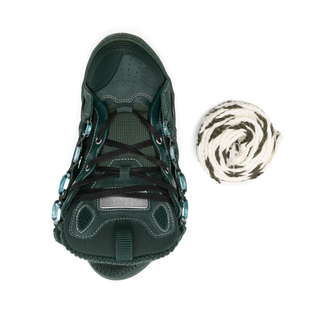 Curb Army Green Sneakers