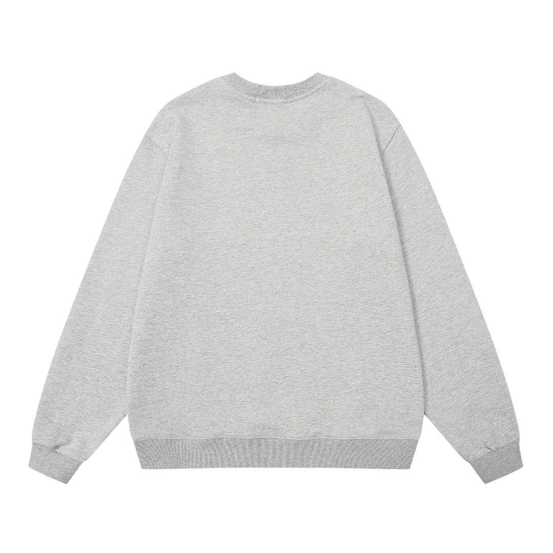 Modern Relaxed Fit Cotton Sweatshirt