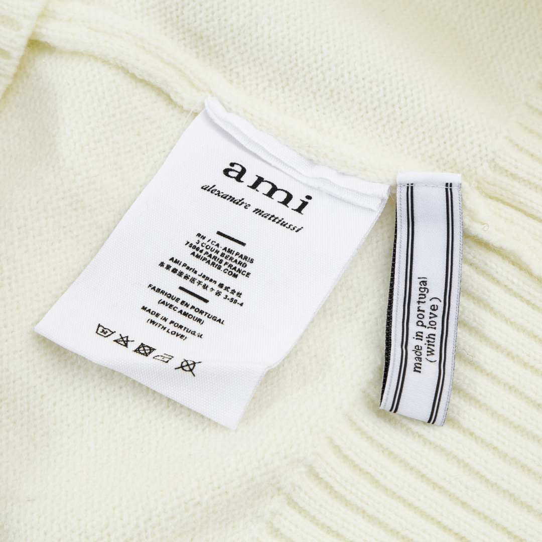 "Classic Fitted Knit Sweater"