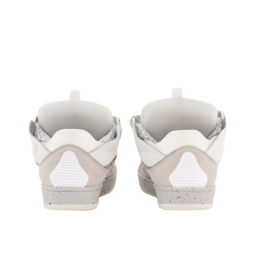 Curb White Grey Sneakers