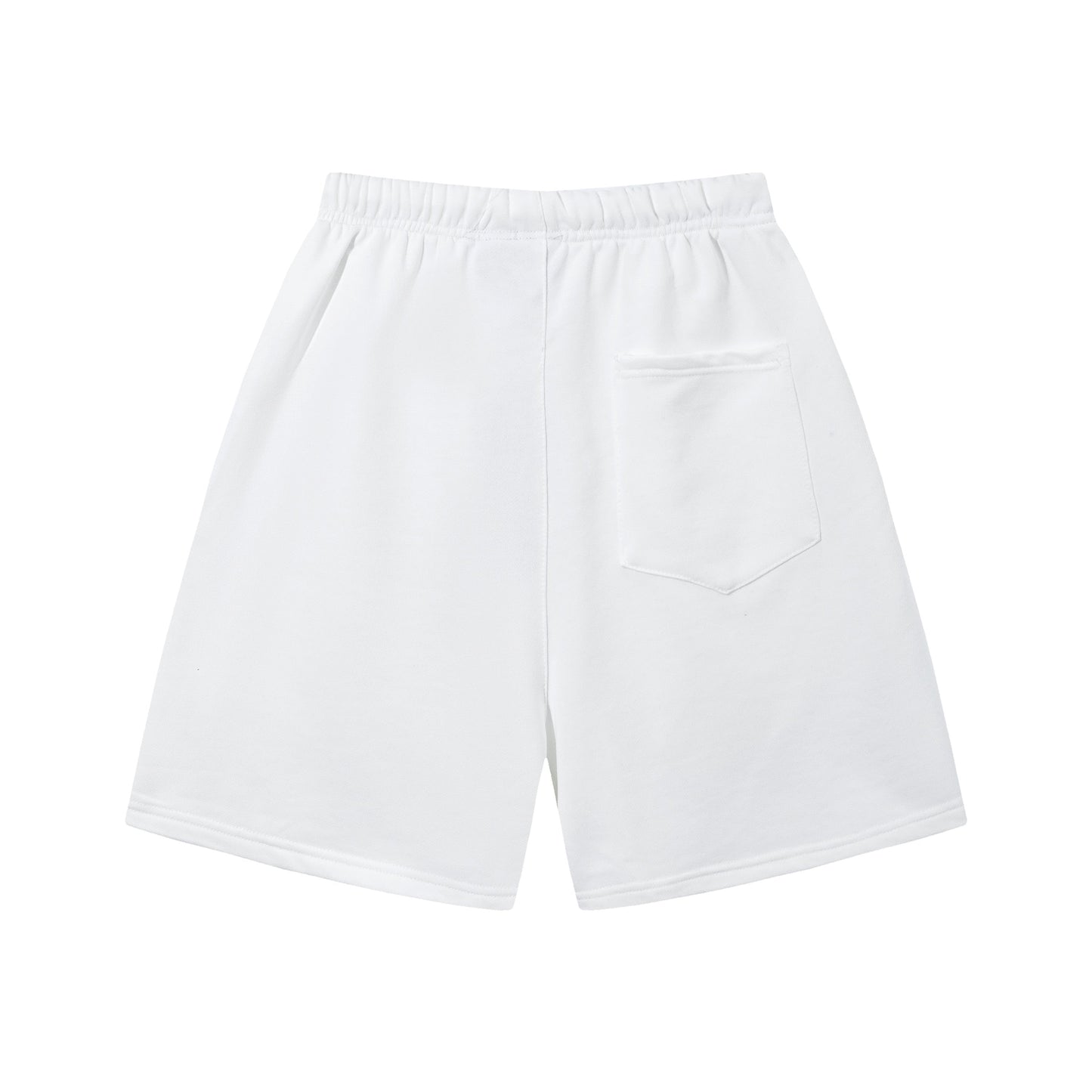 Urban Relaxed Fit Streetwear Shorts White