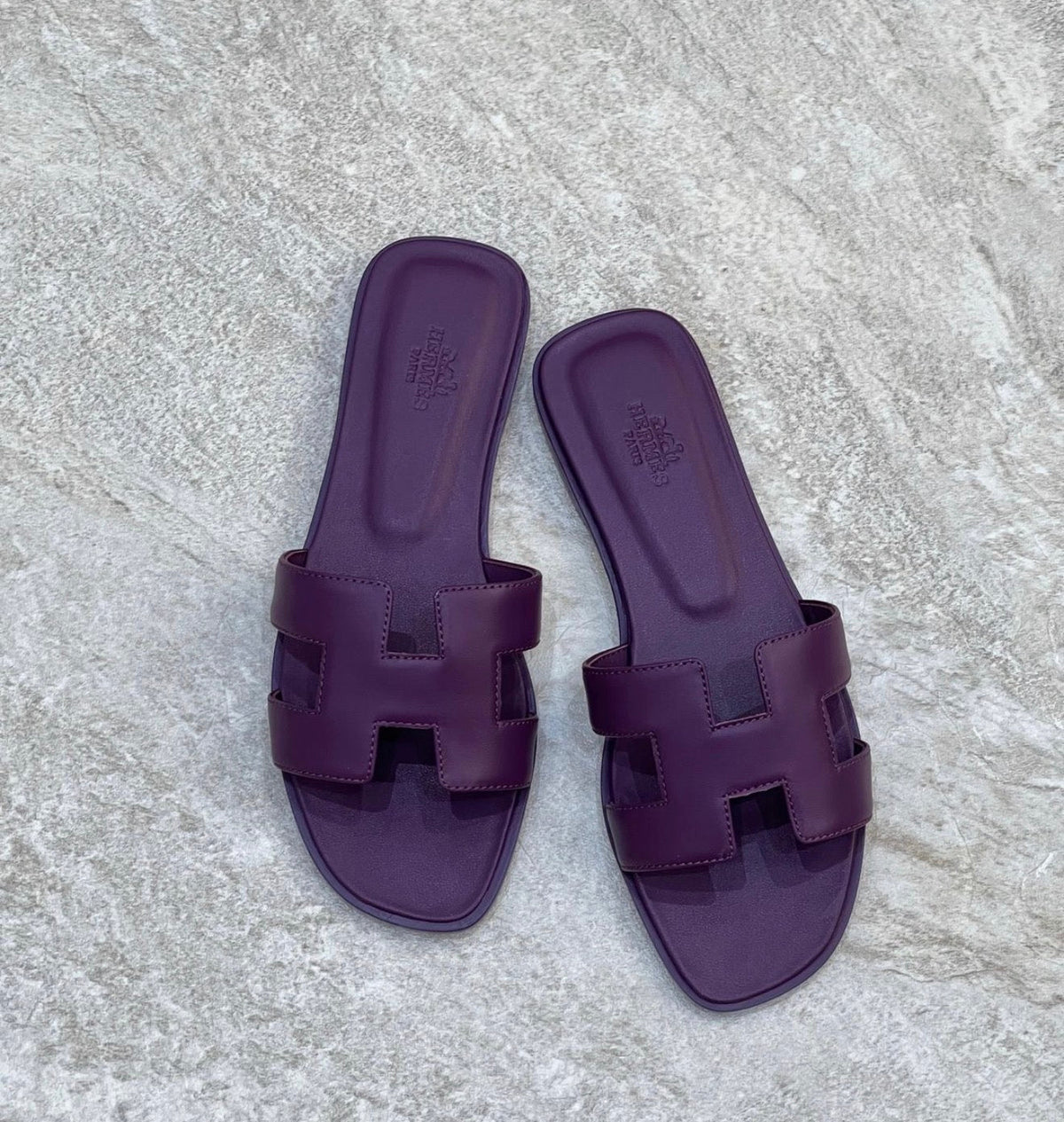 it girl purple sandals