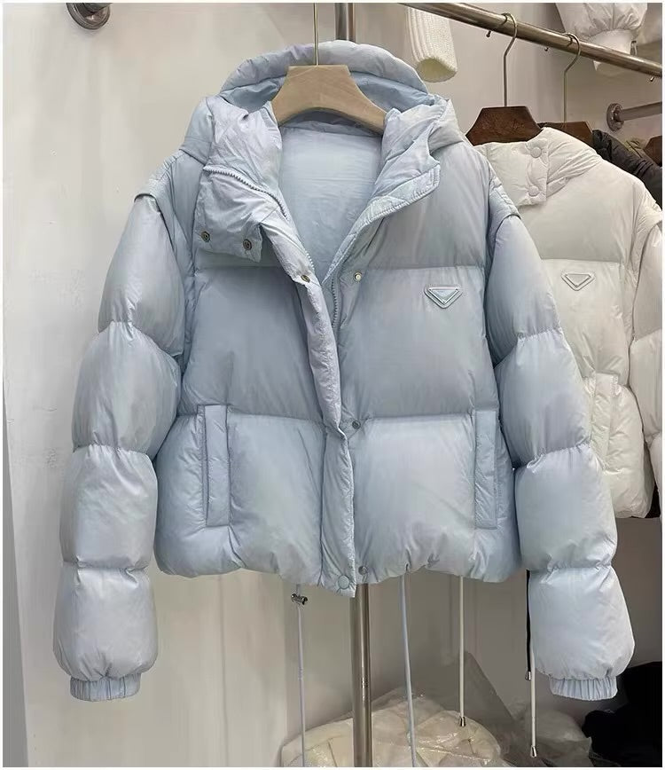 TRIANGLE LIGHT BLUE COAT