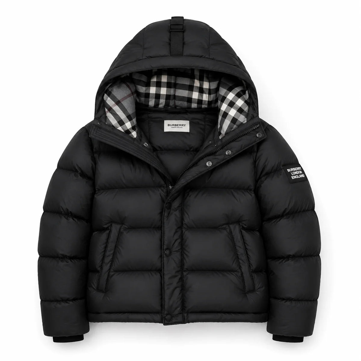 "BB" CHECKERED COAT