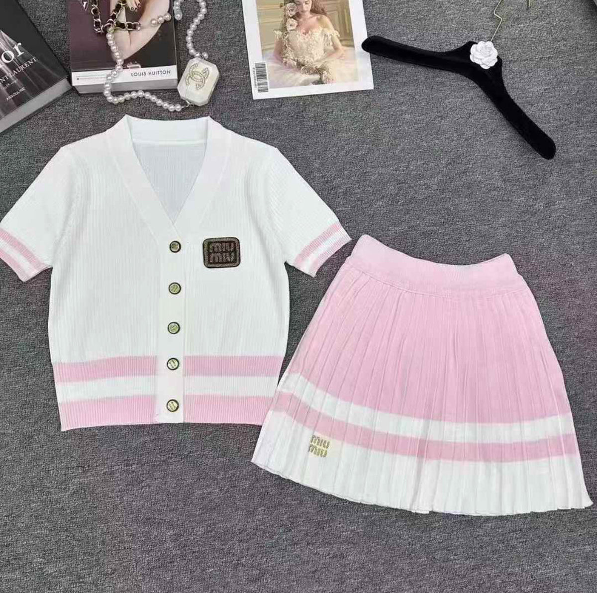MIUE SKIRT SET