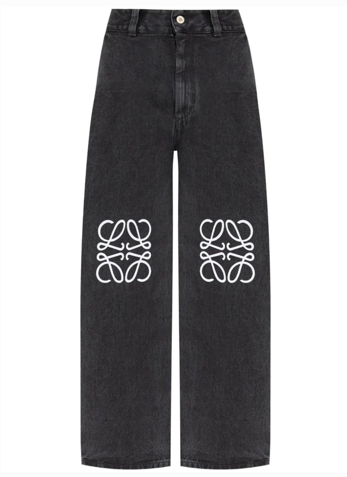 Knee pattern jeans