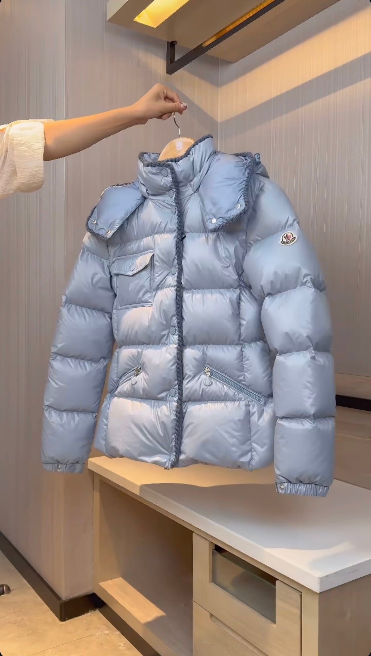 LIGHT BLUE COAT
