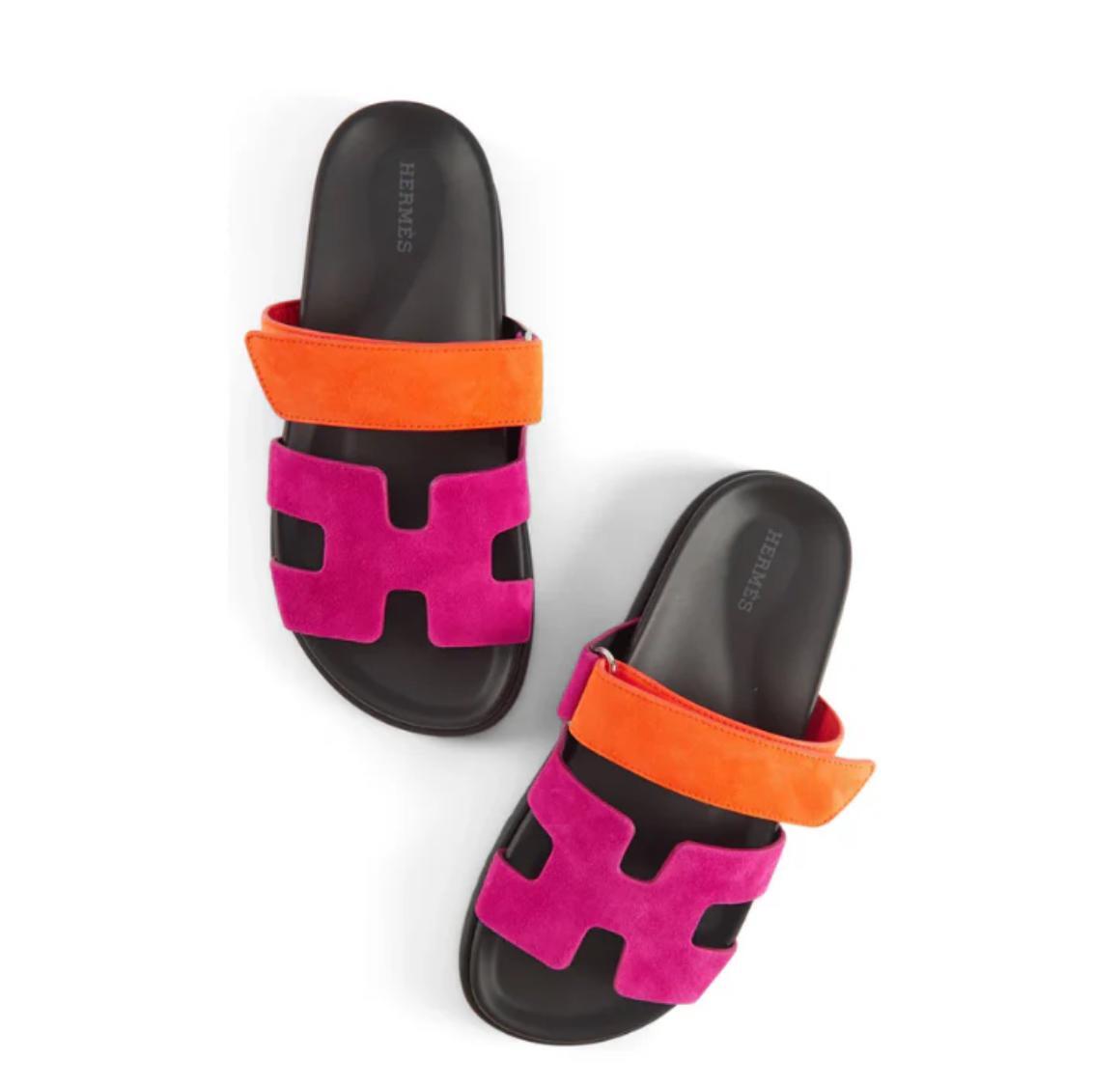 CHYPRE SANDALS PINK ORANGE