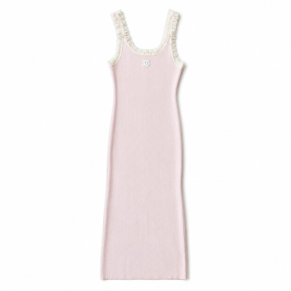 C LONG PINK DRESS