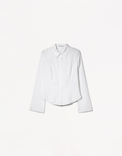 BLOUSE WITH WIDE SLEEVES