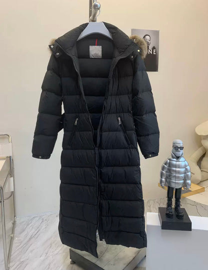 FUR TRIM LONG COAT