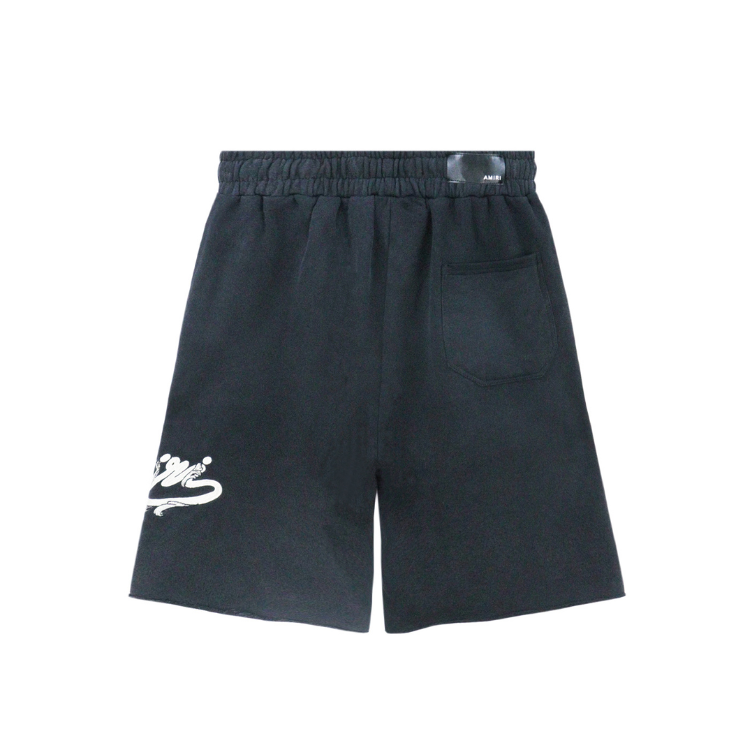 Trendy Urban Monogram Print Shorts