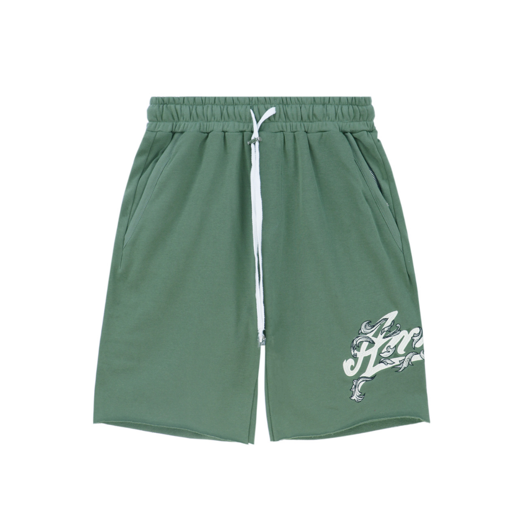 Stylish Everyday Cotton Monogram Shorts