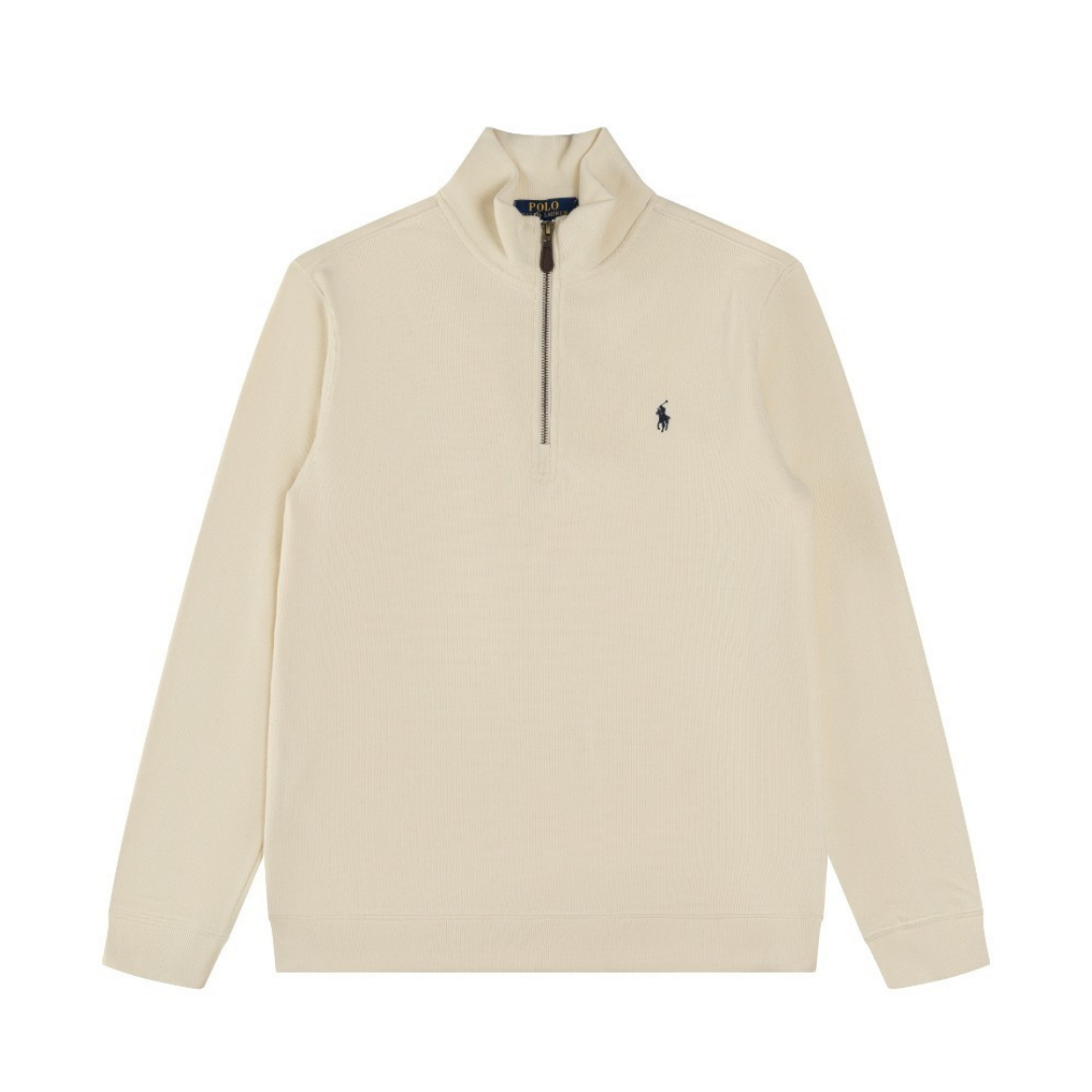 Classic Cotton Front Zip Sweatshirt
