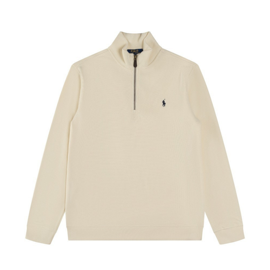 Classic Cotton Front Zip Sweatshirt
