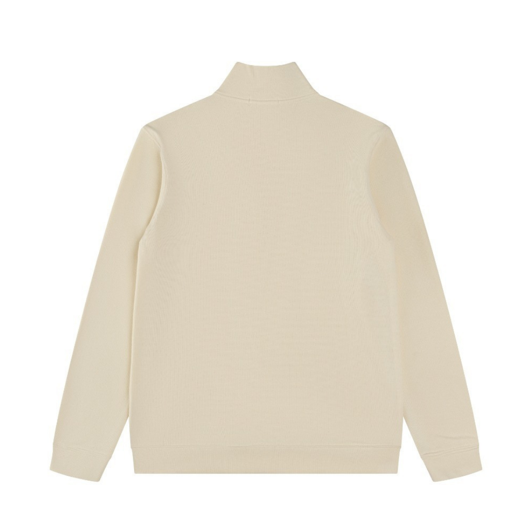 Classic Cotton Front Zip Sweatshirt
