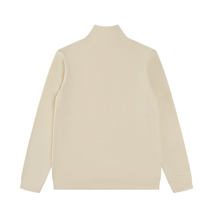 Classic Cotton Front Zip Sweatshirt