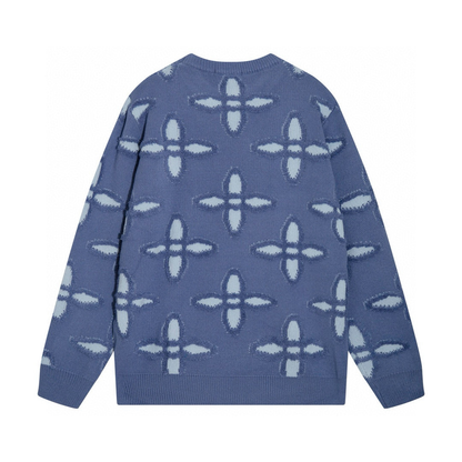 Stylish Contemporary Cozy Knit Pullover