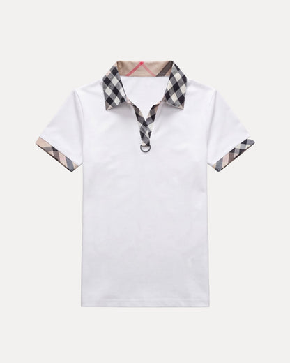 Checked Polo