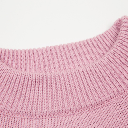 "Soft Knit Pullover Sweater"