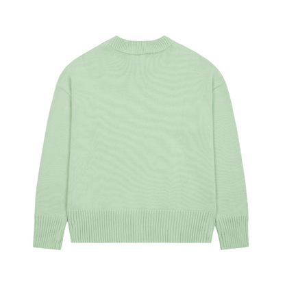 "Casual Cozy Knit Sweater"