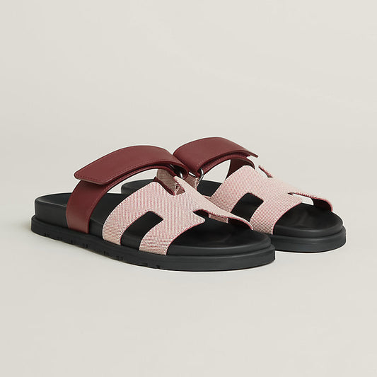 CHYPRE SANDALS TEXTURE CHERRY