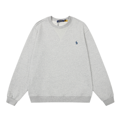 Modern Relaxed Fit Cotton Sweatshirt
