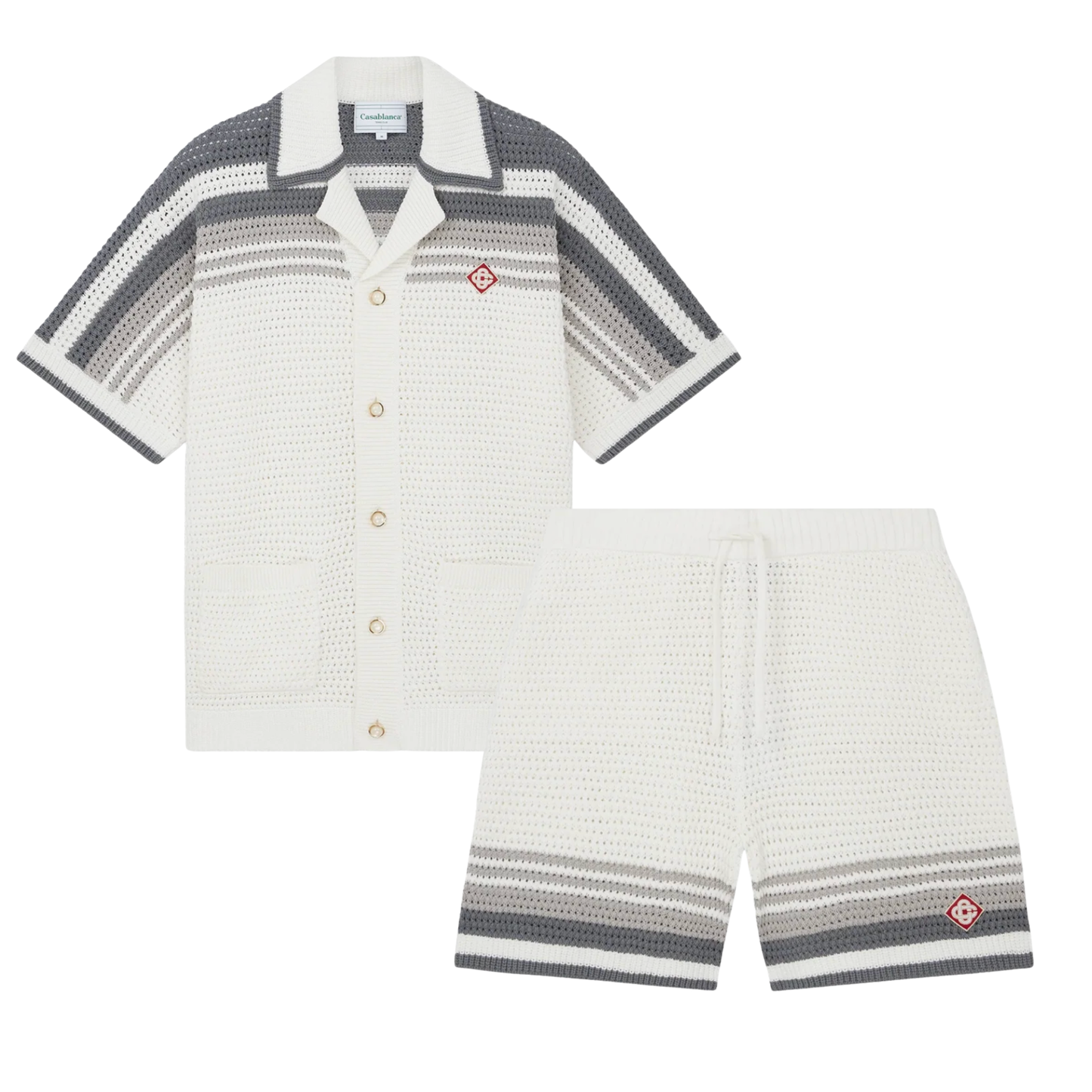 "Casa" Tennis Cotton Crochet tracksuit