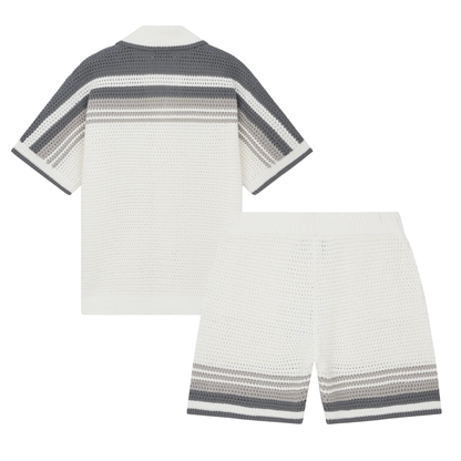 "Casa" Tennis Cotton Crochet tracksuit