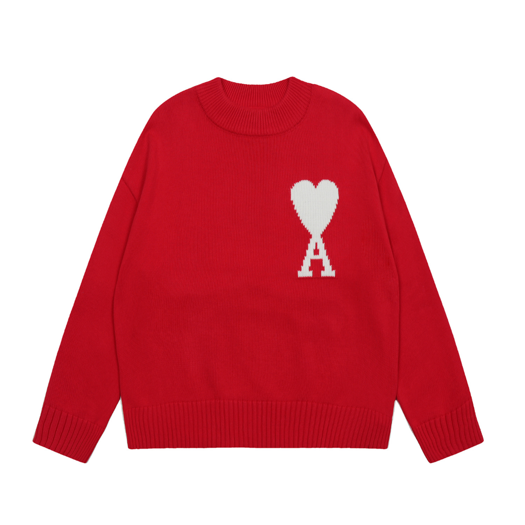"Relaxed Fit Pullover Sweater"