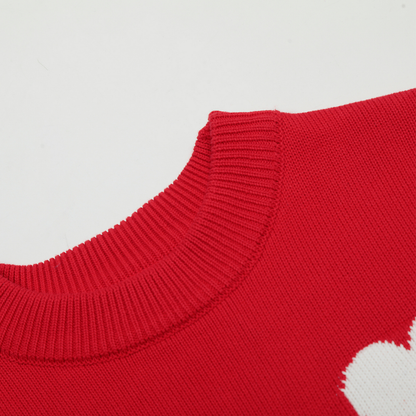 "Relaxed Fit Pullover Sweater"