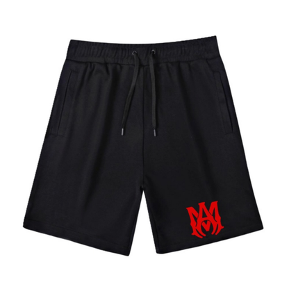 Modern Streetwear Printed Logo Shorts