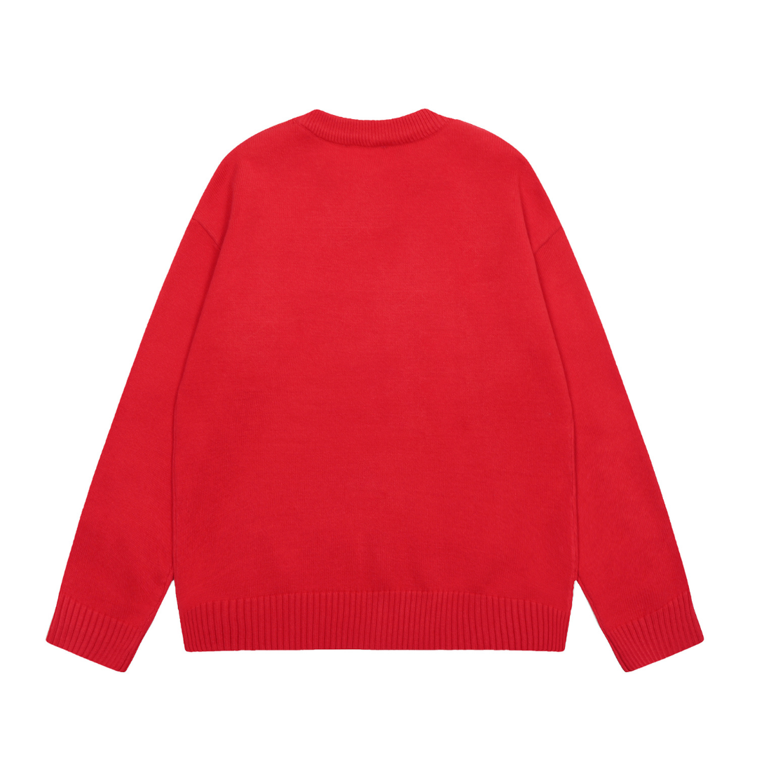 "Trendy Textured Knit Sweater"