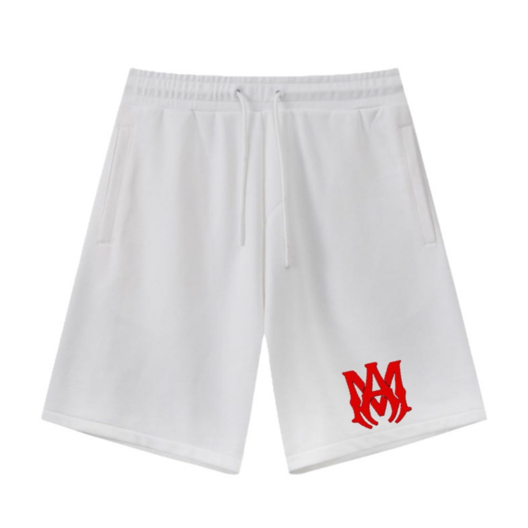 Modern Streetwear Printed Logo Shorts