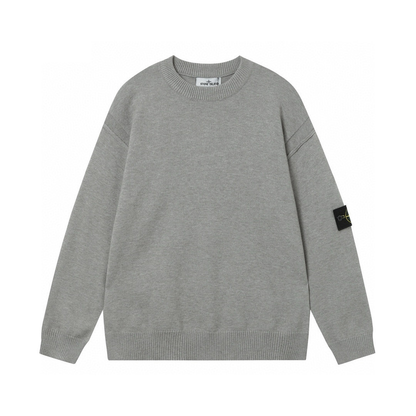 Sleek Sweatshirt with Monogram Design