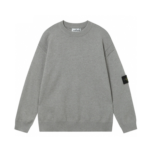Sleek Sweatshirt with Monogram Design