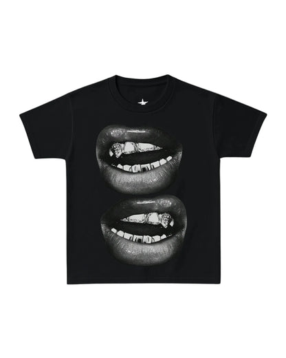 Double Kiss - Baby Tee