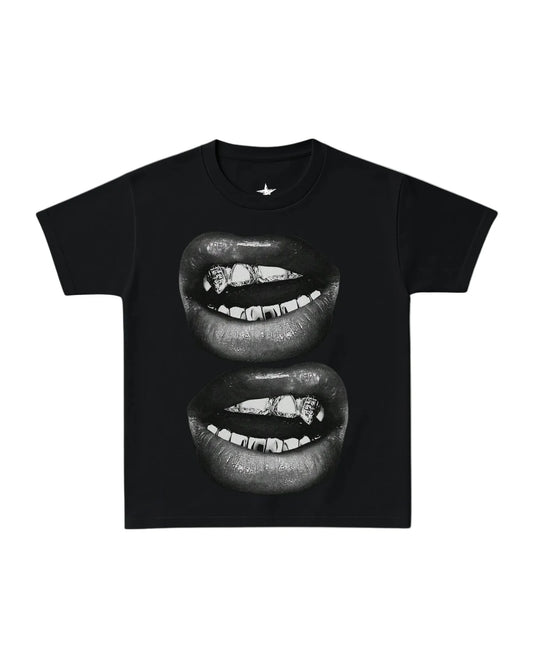 Double Kiss - Baby Tee