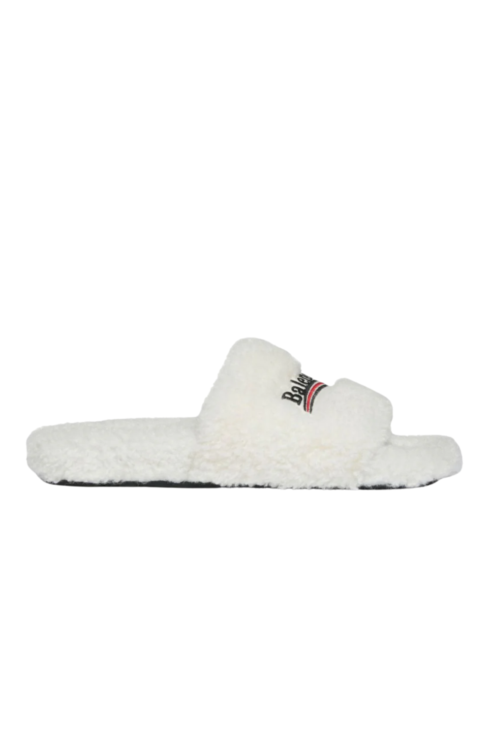 "BLNC" Fur Slides