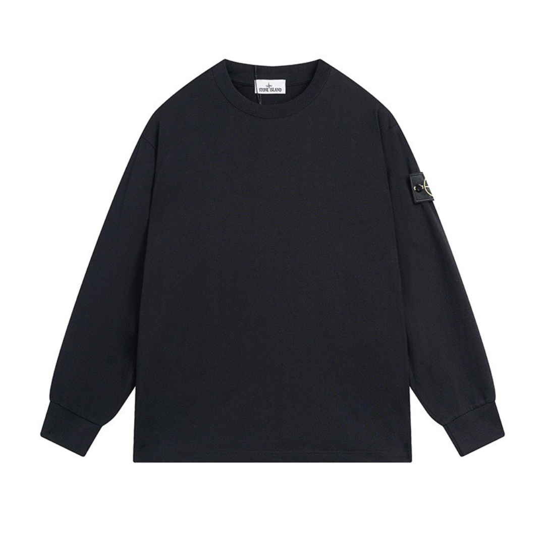 Cozy Sweatshirt with Monogram Detail