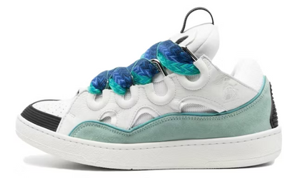 Curb Ocean Blue Chunky Casual Sneakers