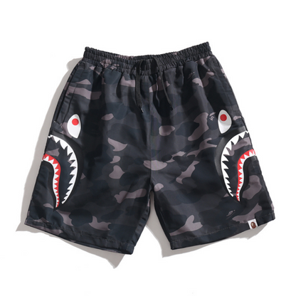 Modern Streetwear Graphic Print Shorts
