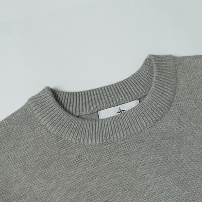 Sleek Sweatshirt with Monogram Design