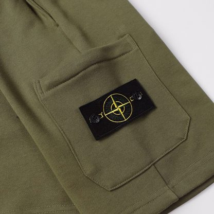 Trendy Casual Monogram Cotton Shorts