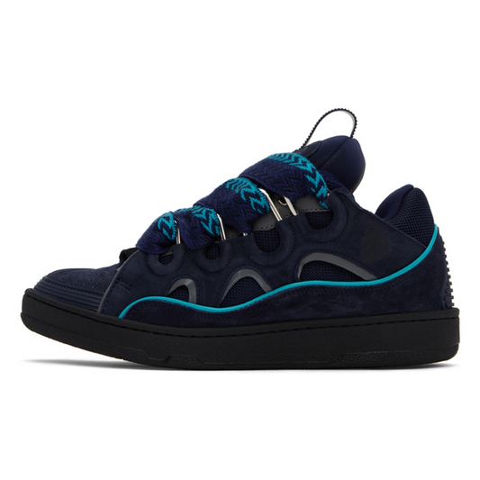 Curb Navy Blue Sneakers
