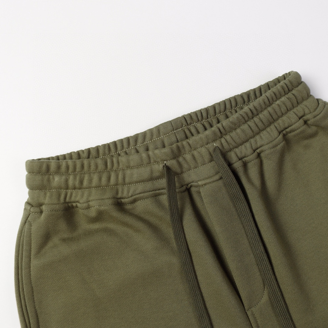 Trendy Casual Monogram Cotton Shorts