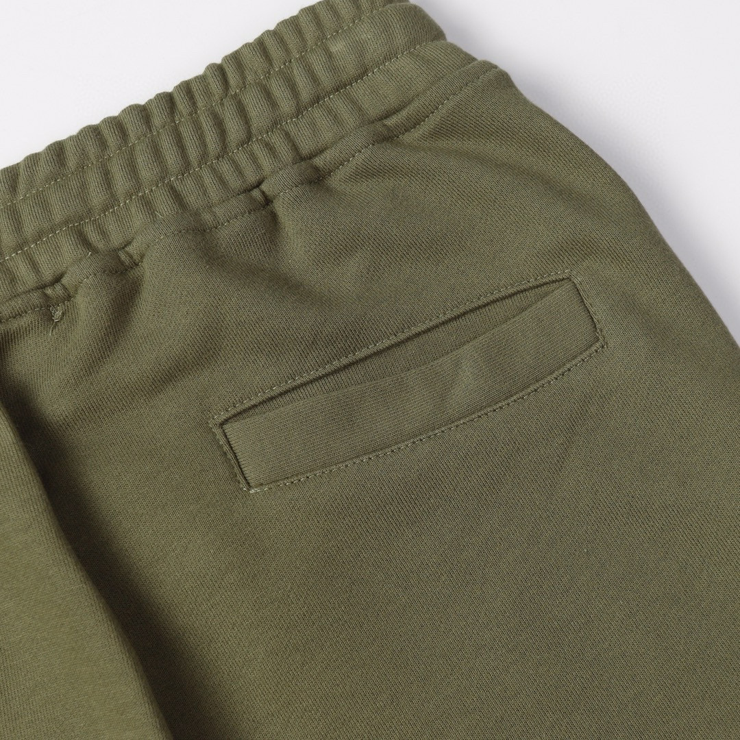 Trendy Casual Monogram Cotton Shorts