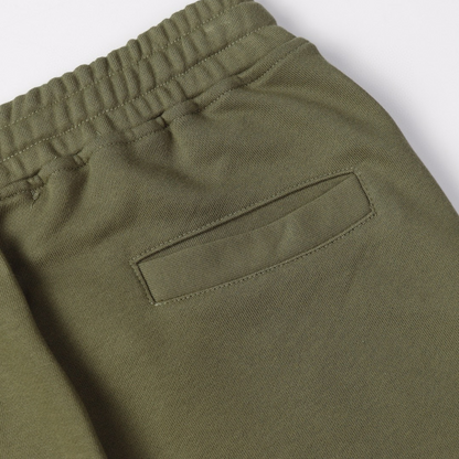 Trendy Casual Monogram Cotton Shorts